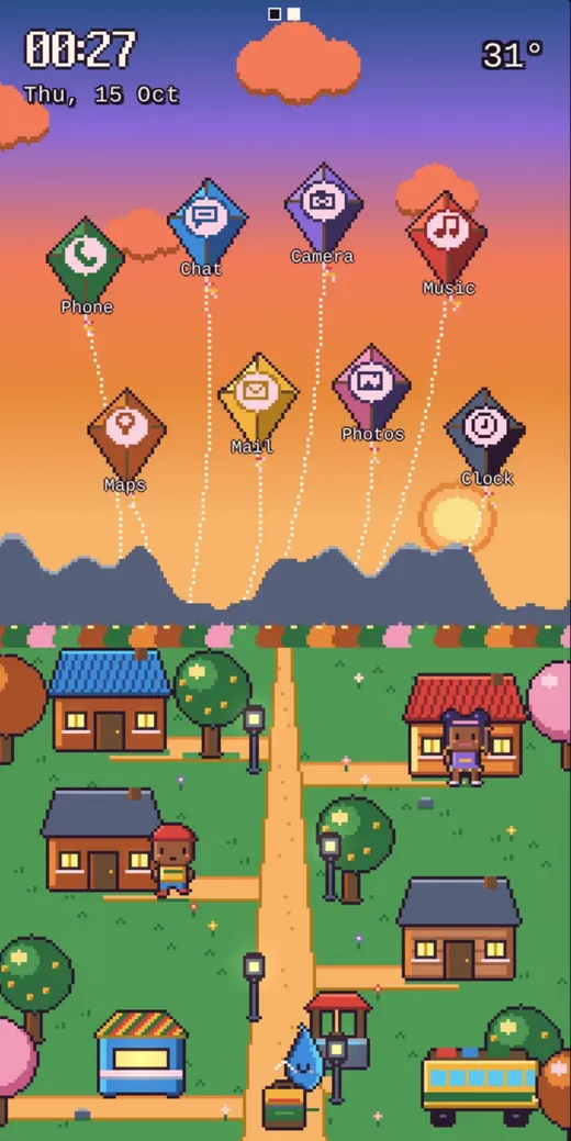 Dusk screen